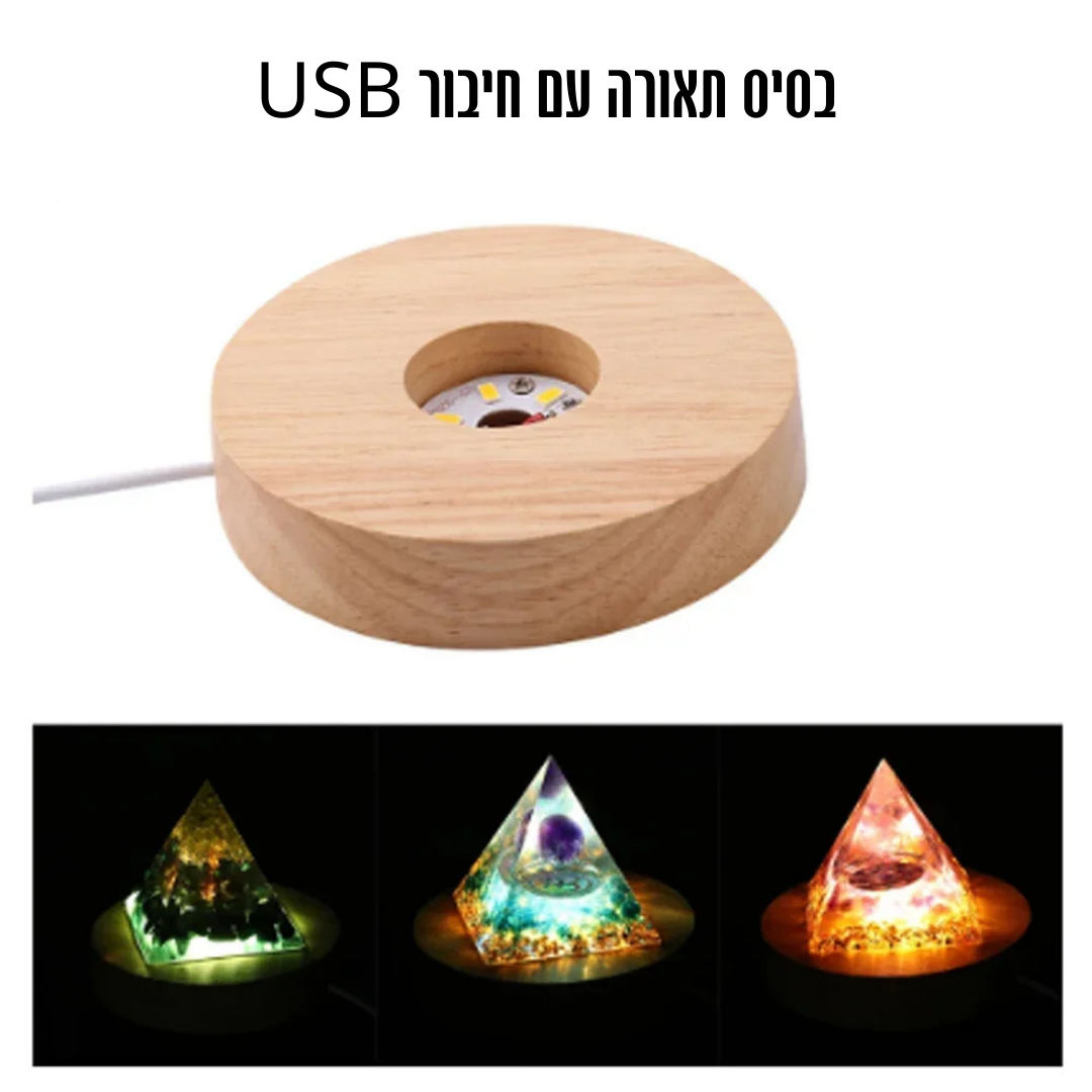 פירמידת קריסטלים- תבל